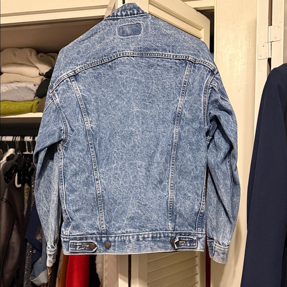 Vintage Levi Denim Blue Men's Jacket - Picture 3 of 4